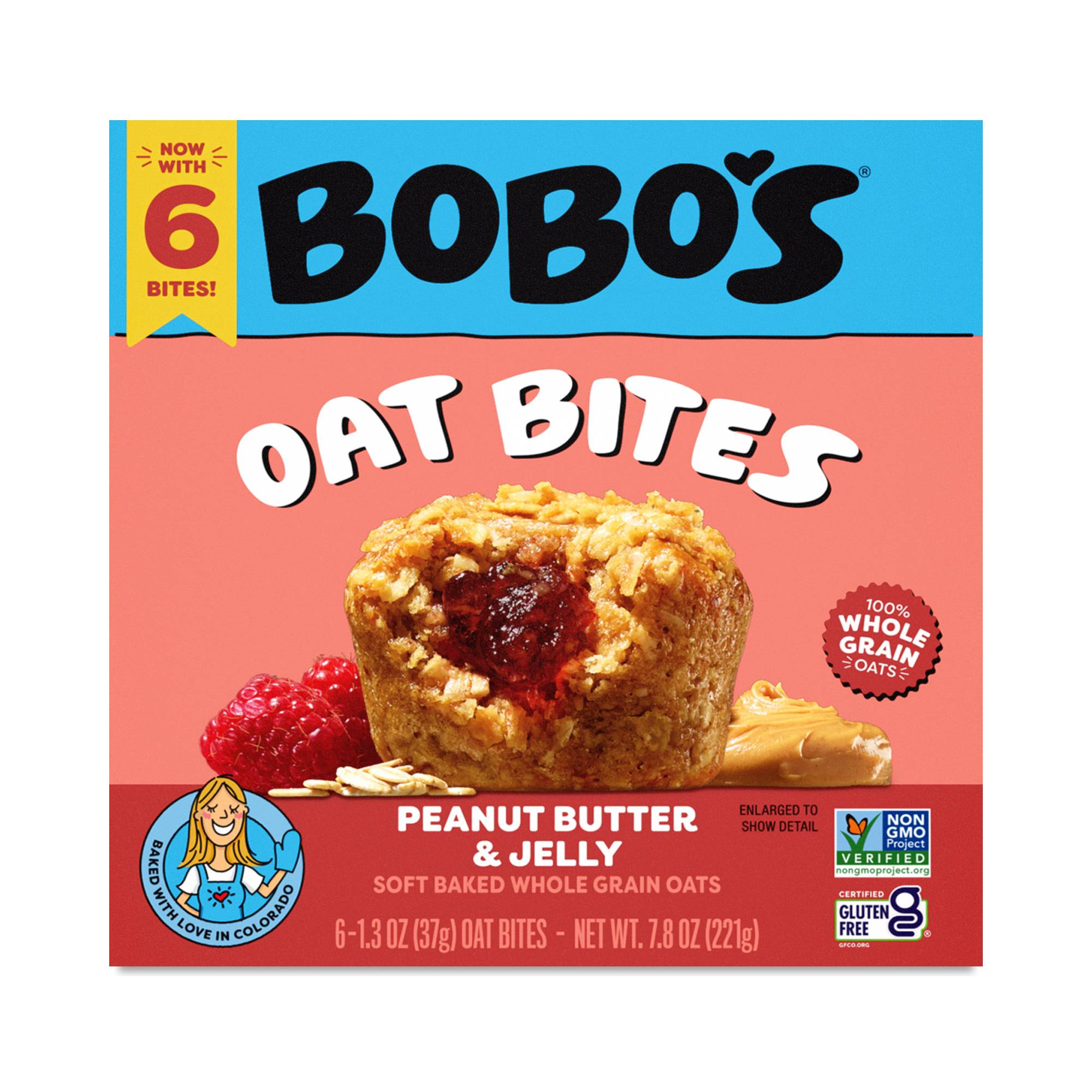Oat Bites, Peanut Butter & Jelly