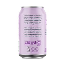 Prebiotic Soda, Classic Grape