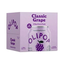 Prebiotic Soda, Classic Grape