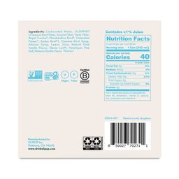 Prebiotic Soda, Cream Soda