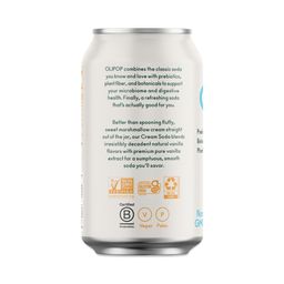 Prebiotic Soda, Cream Soda