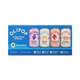 Prebiotic Soda Favorites Variety Pack