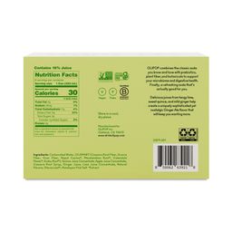 Prebiotic Soda Minis, Ginger Ale
