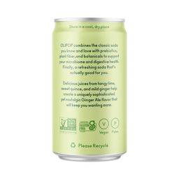 Prebiotic Soda Minis, Ginger Ale