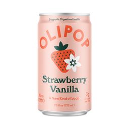 Prebiotic Soda Minis, Strawberry Vanilla