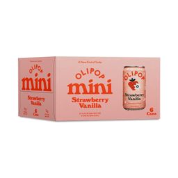 Prebiotic Soda Minis, Strawberry Vanilla