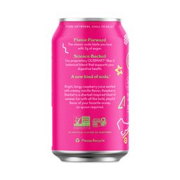 Prebiotic Soda, Raspberry Sherbet
