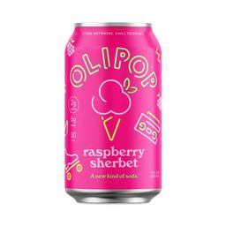 Prebiotic Soda, Raspberry Sherbet