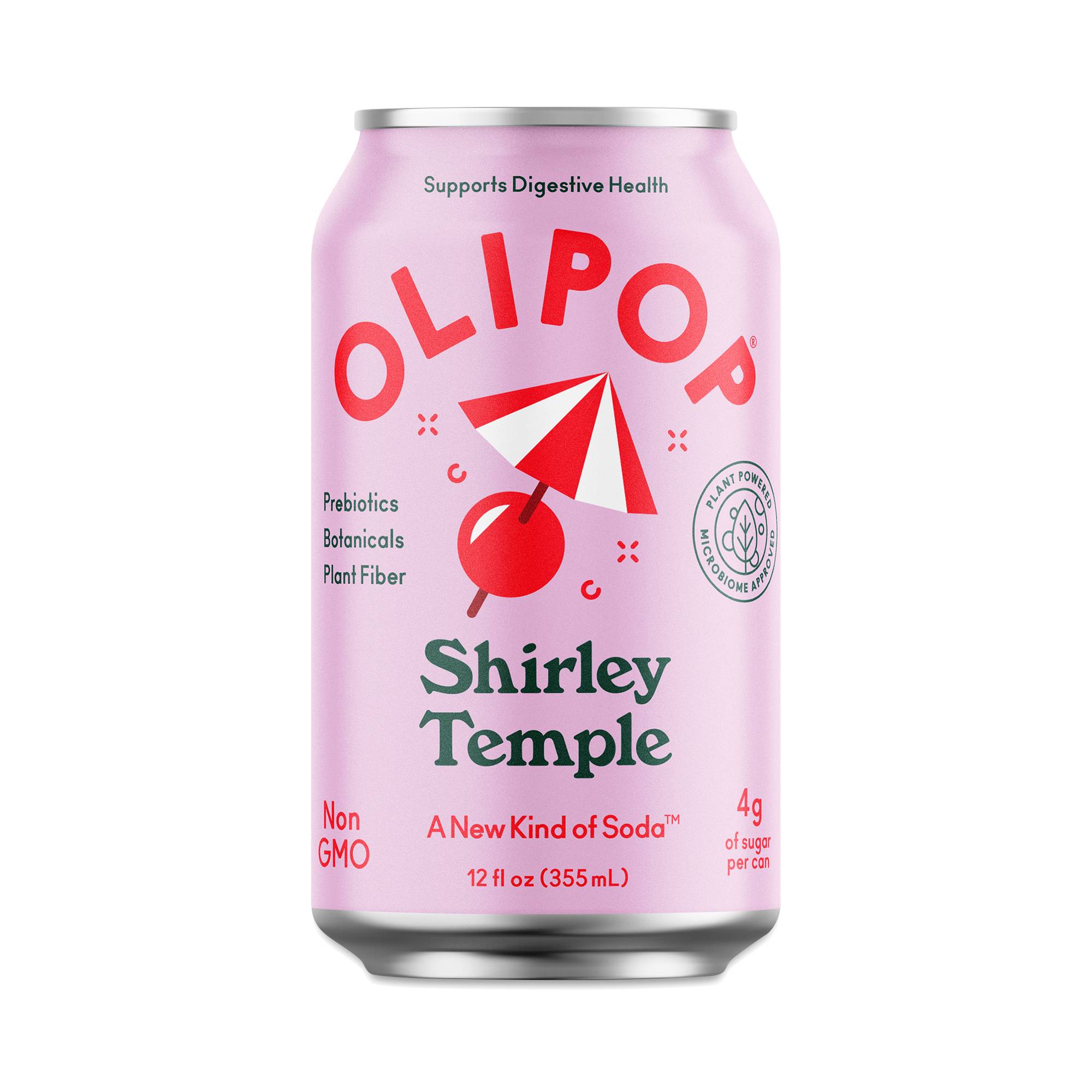 Prebiotic Soda, Shirley Temple
