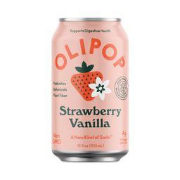 Prebiotic Soda, Strawberry Vanilla