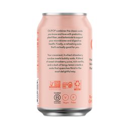 Prebiotic Soda, Strawberry Vanilla