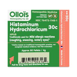 Organic Lactose-Free Histaminum Hydrochloric: Allergic Reactions
