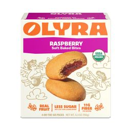 Organic Soft Baked Bites, Raspberry