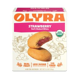 Organic Soft Baked Bites, Strawberry