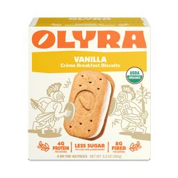 Organic Breakfast Biscuits, Vanilla