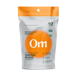 Om Mushrooms, Master Blend Organic Mushroom Powder, Immunity, Gut, Stress Relief