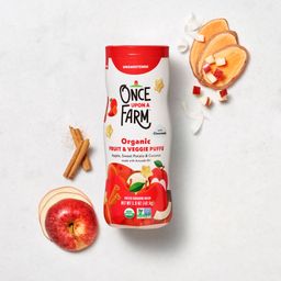 Fruit & Veggie Puffs, Apple, Sweet Potato & Coconut