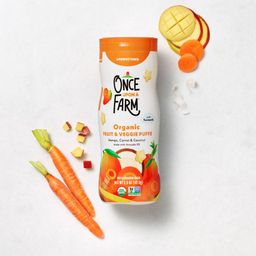 Fruit & Veggie Puffs, Mango, Carrot & Coconut
