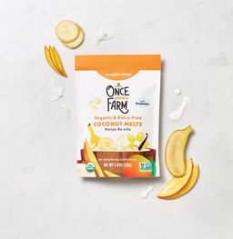 Organic & Dairy-Free Coconut Melts, Mango Ba-nilla