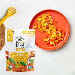 Organic Plant-Rich Meals, Curried Carrot & Beans