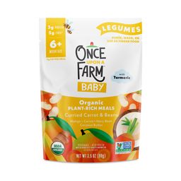 Organic Plant-Rich Meals, Curried Carrot & Beans