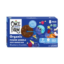 Organic Power Wheels Soft-Baked Bar, Blueberry Crumble