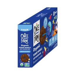 Organic Power Wheels Soft-Baked Bar, Blueberry Crumble