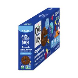 Organic Power Wheels Soft-Baked Bar, Blueberry Crumble