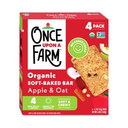 Organic Soft-Baked Bar, Apple & Oat