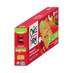 Organic Soft-Baked Bar, Apple & Oat, Value Size