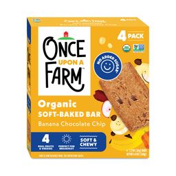 Organic Soft-Baked Bar, Banana Chocolate Chip