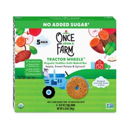 Soft-Baked Tractor Wheels, Apple, Sweet Potato & Spinach