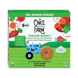 Soft-Baked Tractor Wheels, Apple, Sweet Potato & Spinach