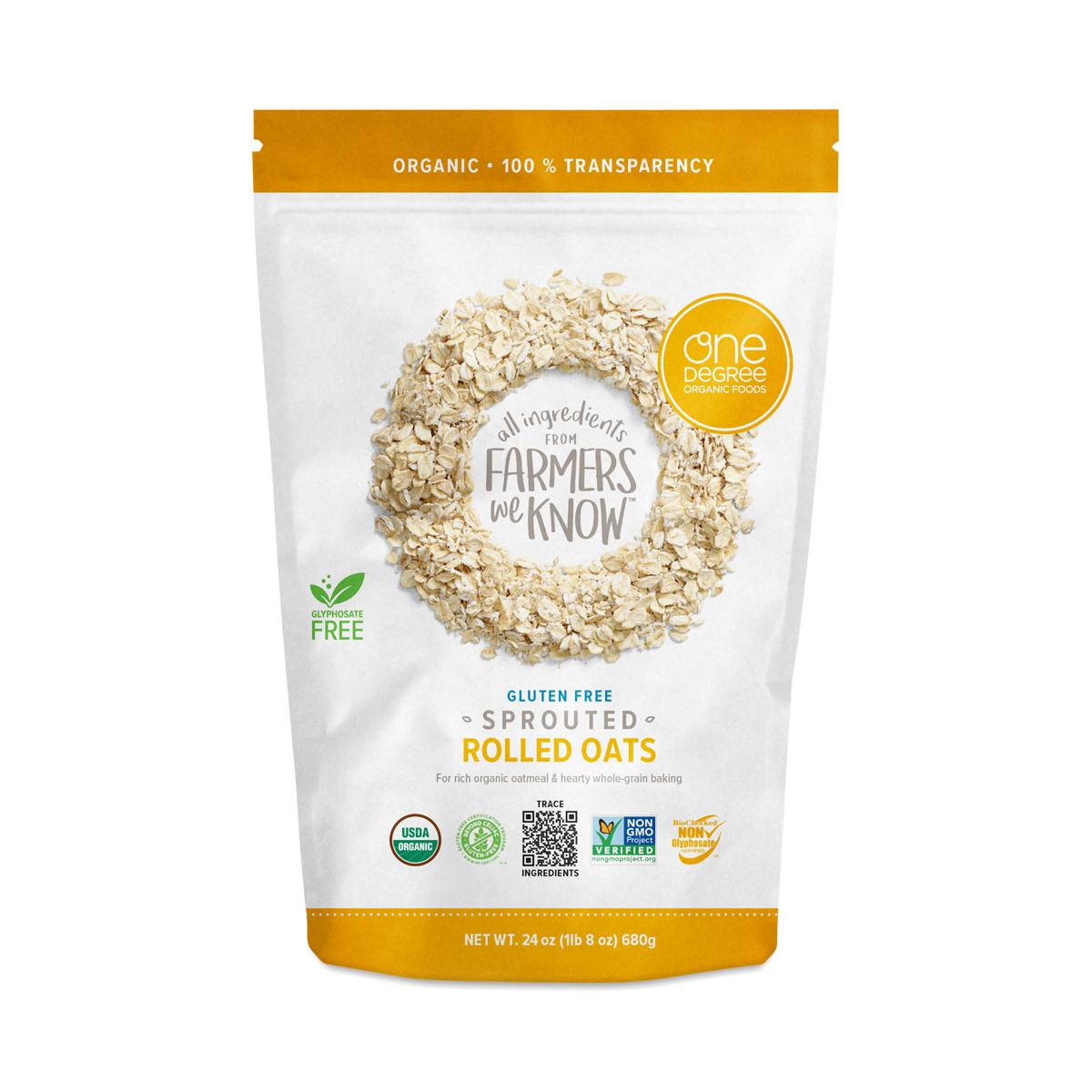 Sprouted Rolled Oats