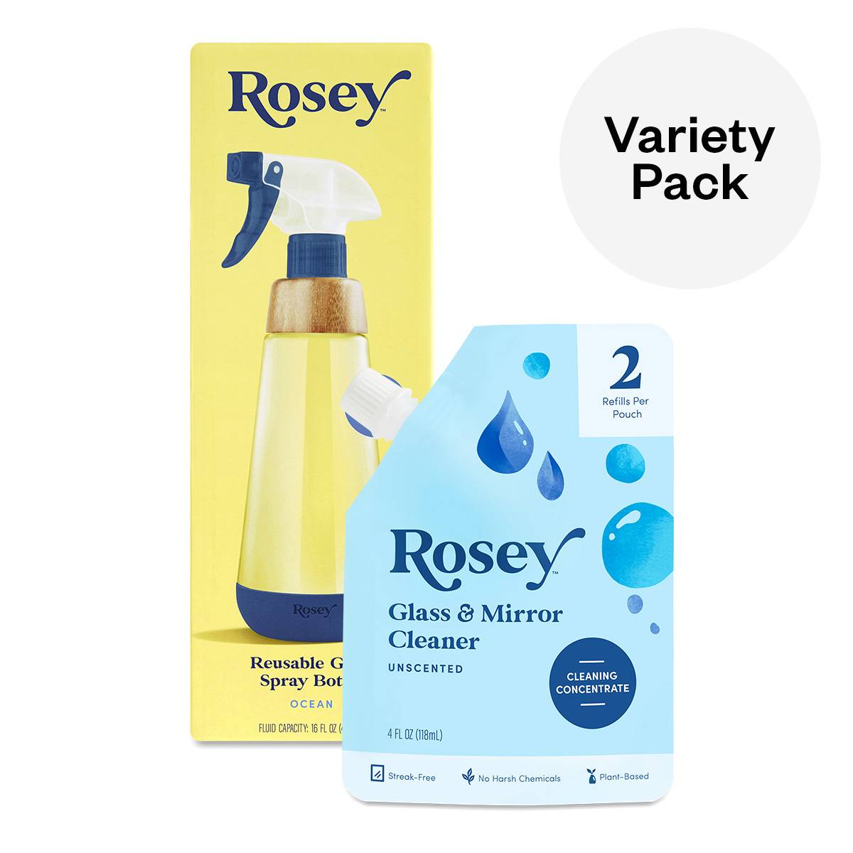 Glass & Mirror Cleaner Concentrate Bundle