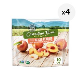 Organic Premium-Sliced Peaches, 4 Pack