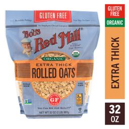 Organic Gluten-Free Extra Thick Rolled Oats