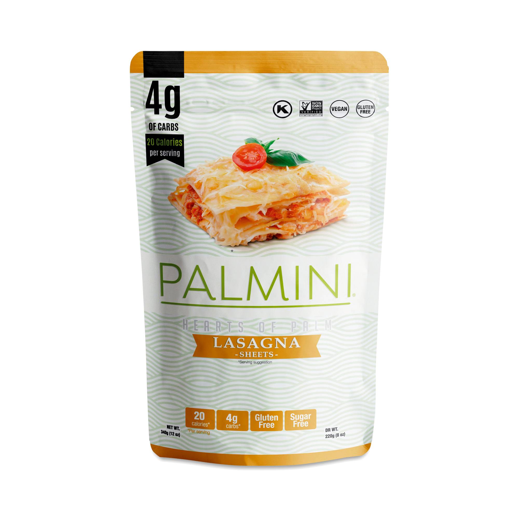 Hearts of Palm Pasta, Lasagna