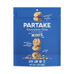 Mini Crunchy Cookies, Chocolate Chip