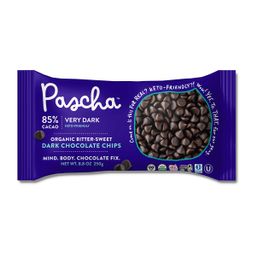 Organic 85% Bitter Sweet Dark Chocolate Chips