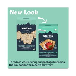Organic Crackers, Sourdough Sea Salt
