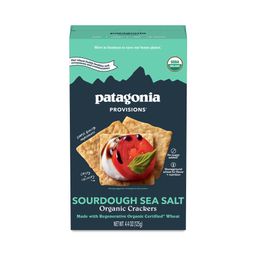 Organic Crackers, Sourdough Sea Salt