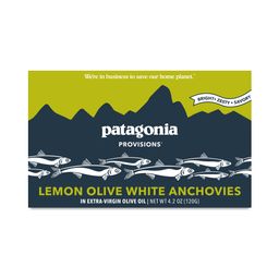 White Anchovies in EVOO, Lemon Olive