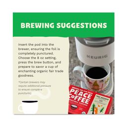 Coffee Pods, Tree Hugger Signature Blend Dark Roast