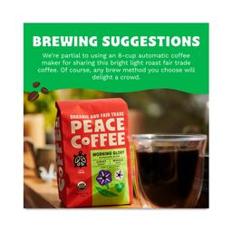 Whole Bean Coffee, Morning Glory Signature Blend Light Roast