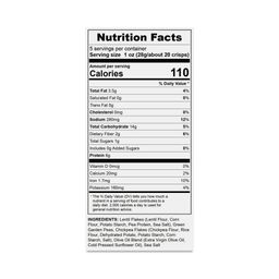 Veggie Crisps, Sea Salt