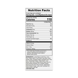 Veggie Crisps, White Cheddar