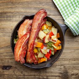 Hickory Smoked Uncured Bacon, No Sugar Added