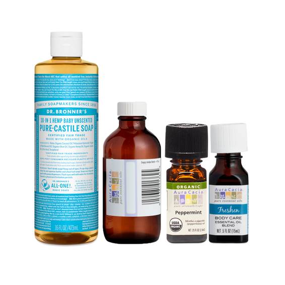 DIY Peppermint Body Wash Thrive Market