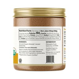 Sprouted Almond Butter, Naked Creamy